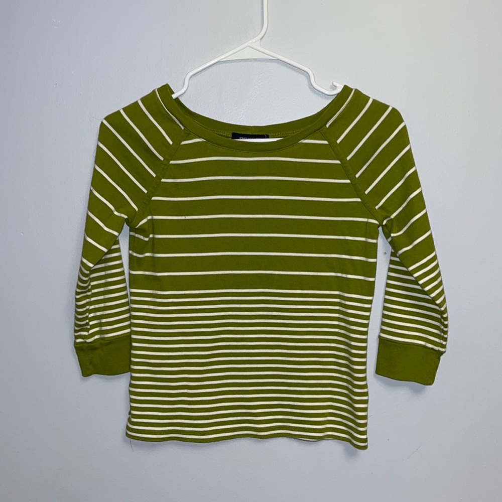 Jones New York Collection Long Sleeve Crop Top